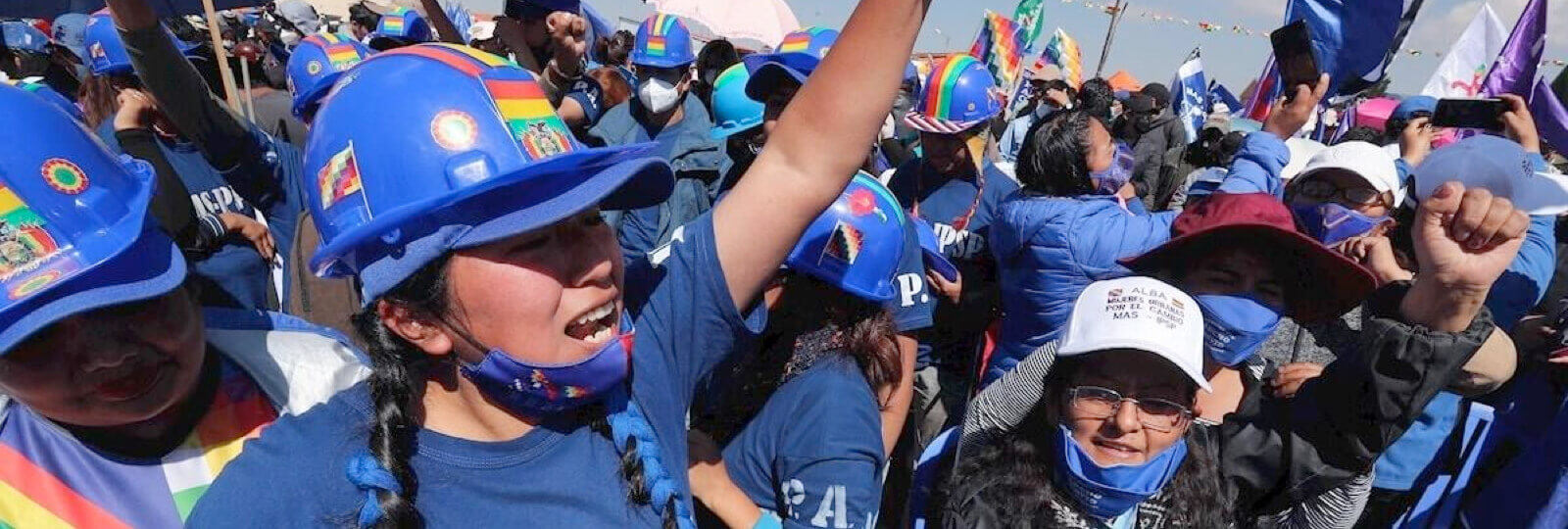 Bolivian protestors